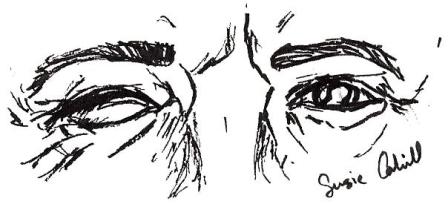 the squinting eye